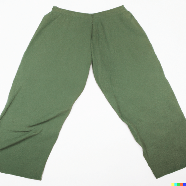 Recycled hemp pants